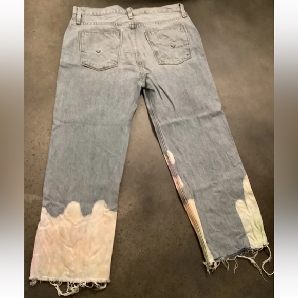 Hudson Sloane Crop Wide-Leg Jeans in Neutralize size 28 - Picture 3 of 6